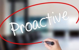 sea proactivo verbalmente