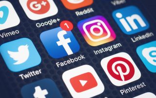 presencia en las redes sociales