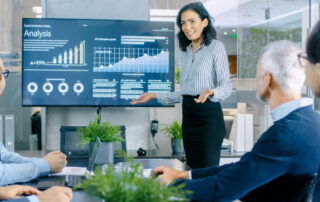 buena presentación de ventas